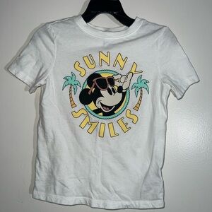 Old Navy Kids White Sunny Smiles Tee